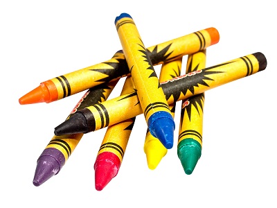 ilustracion de crayones