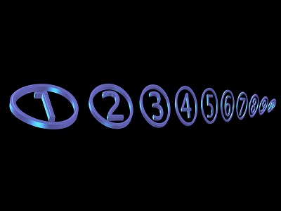 ilustracion de número