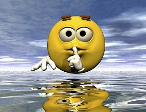 emoji of silence